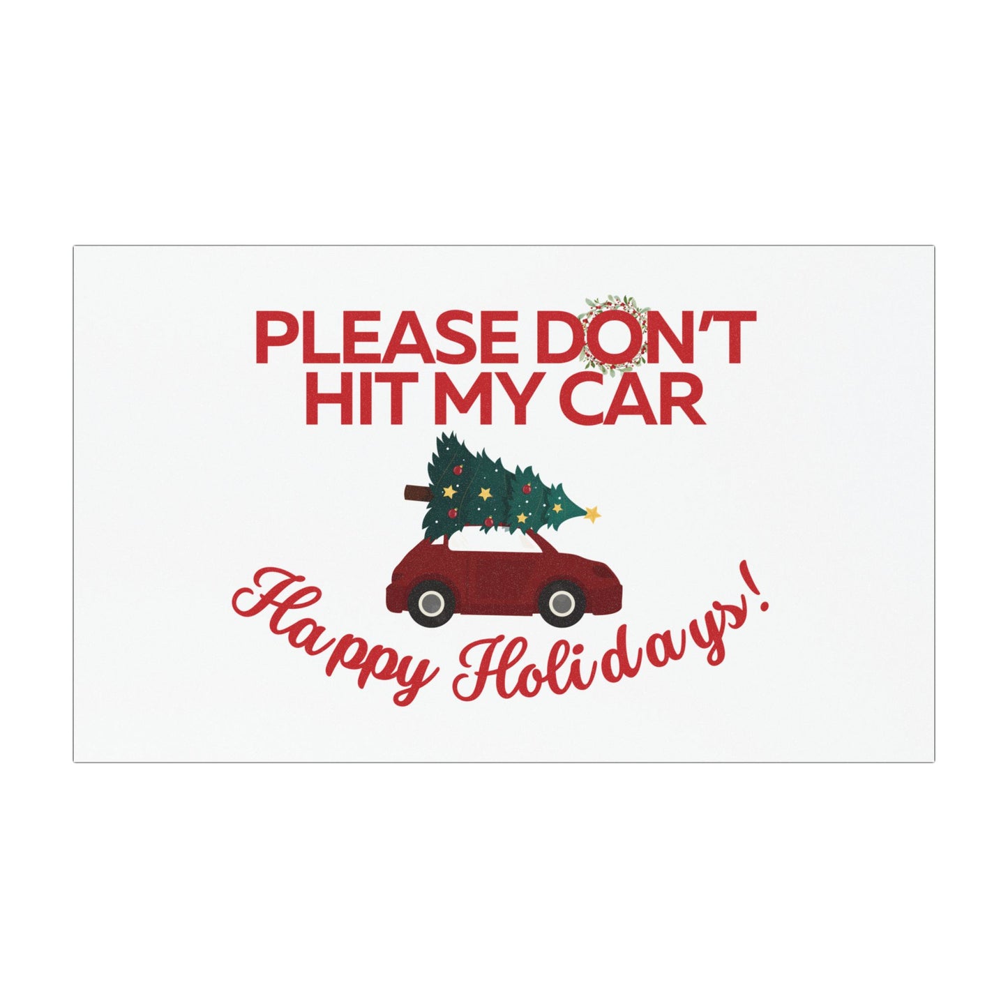 Christmas Car Magnet