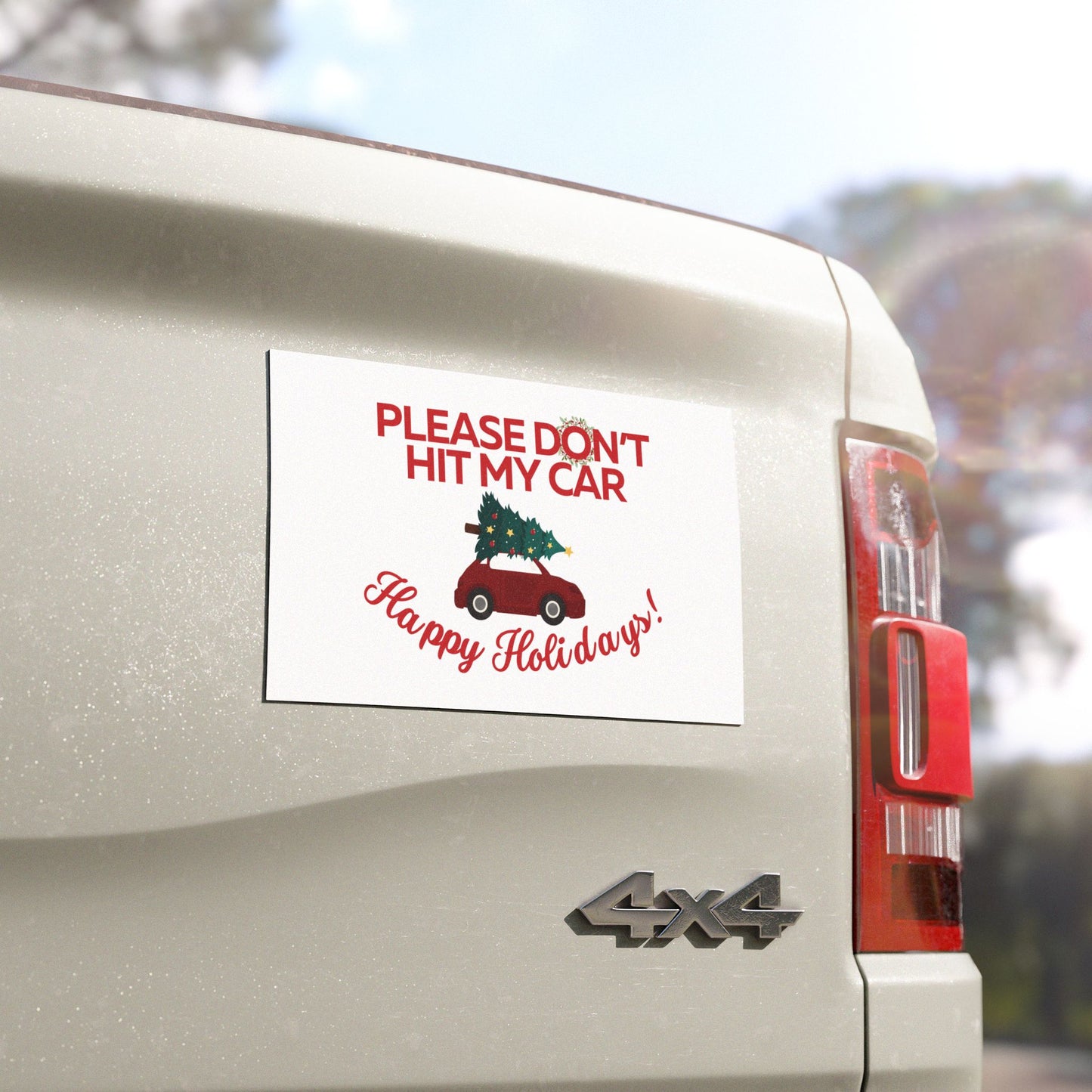 Christmas Car Magnet