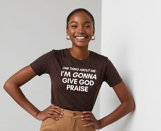 I'm Gonna Give God Praise Unisex Tee